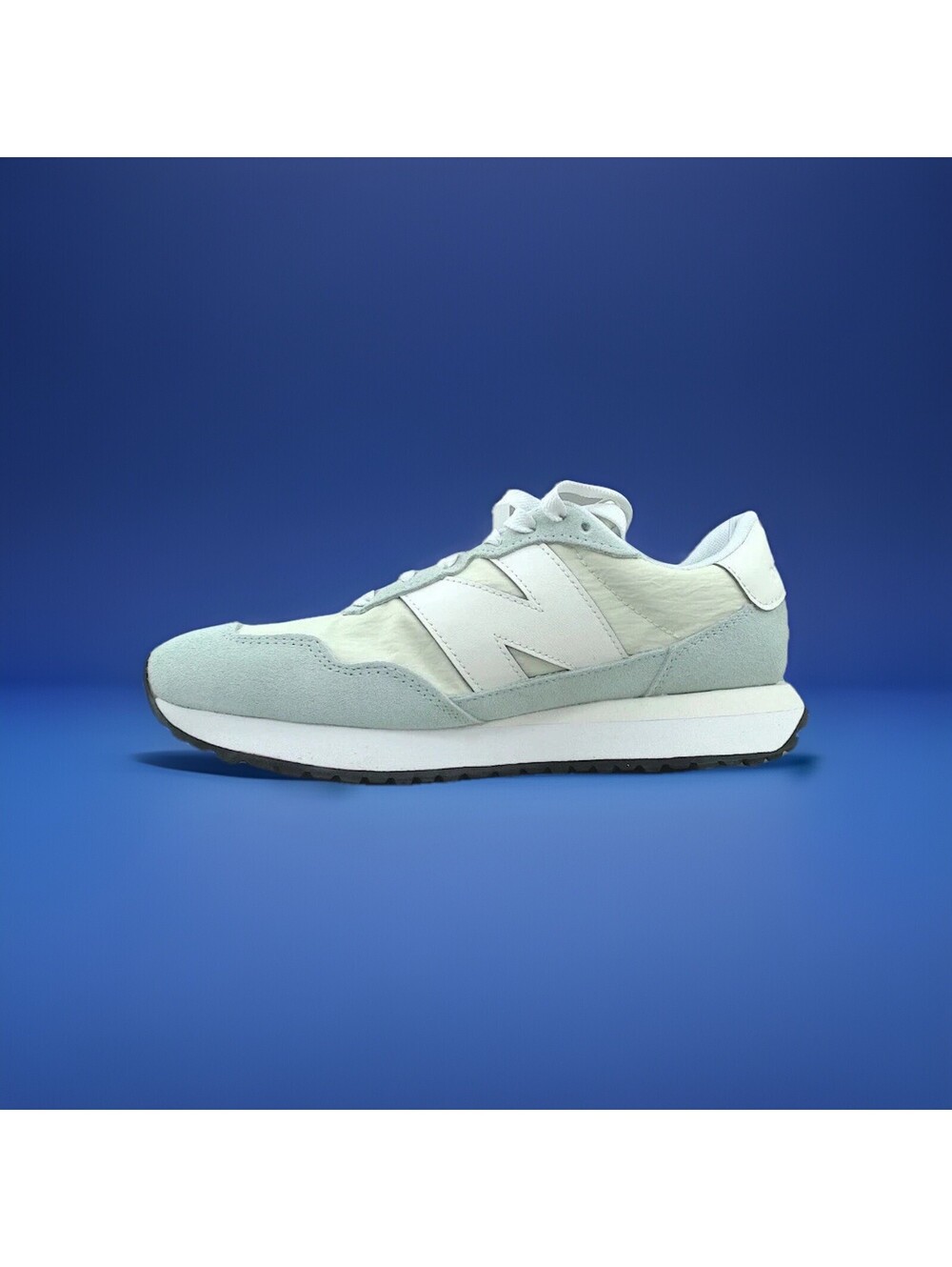 New Balance 237 V1 Sneaker, Grey/White/Mineral/Sea Salt, Women’s Size 8.5